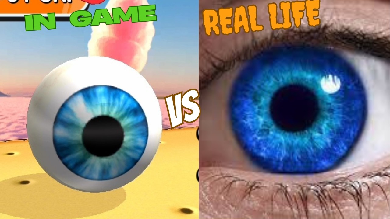 Going Balls Game Vs Real Life Best ever Comparison Eye ball Soccer Arrow Star ball Android /Ios Game