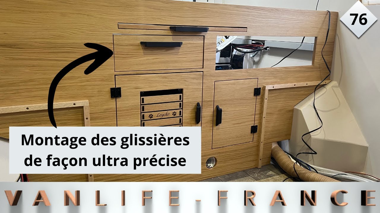 76 Montage Précis des Glissières de Soute pour un Aménagement Parfait 🚐