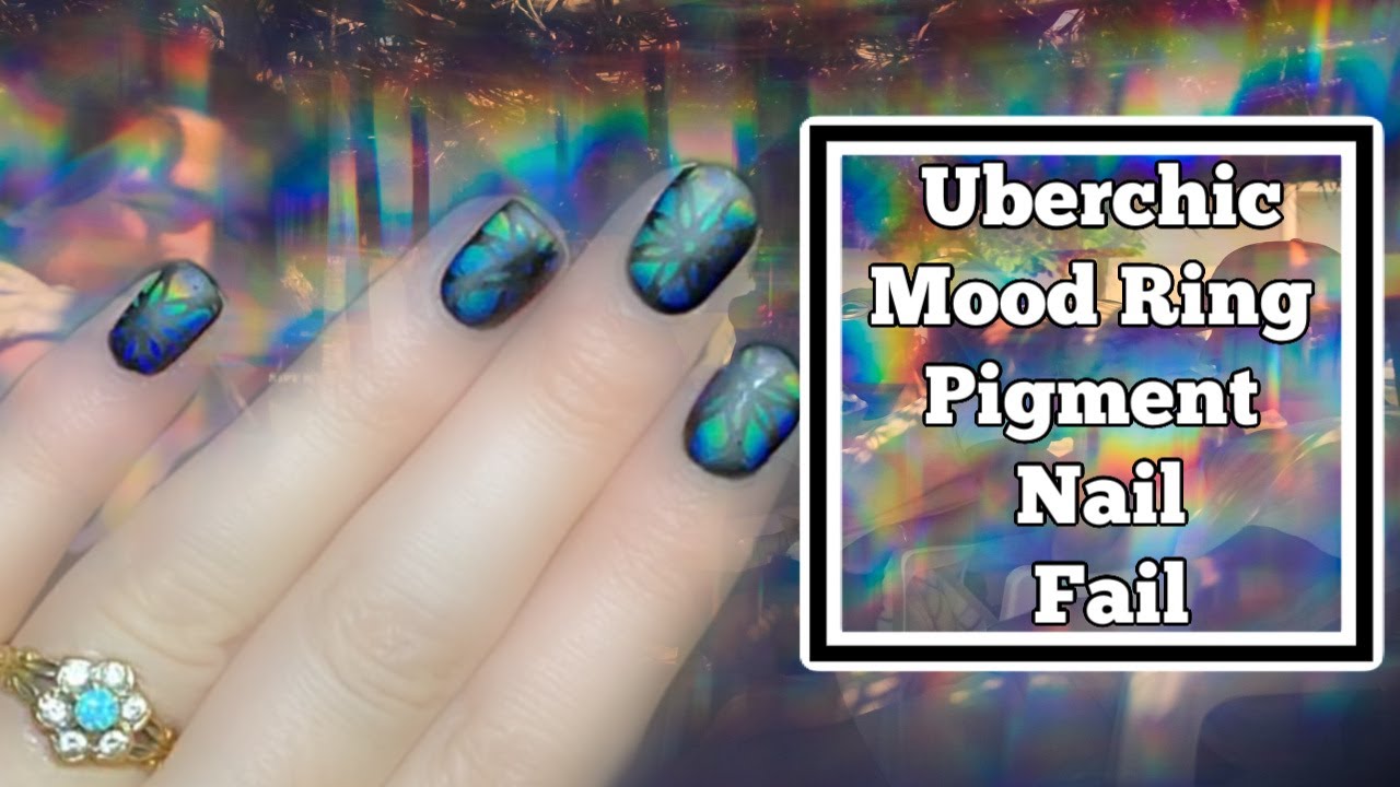 I'm So DISAPPOINTED! | Uberchic MOOD Ring Nail FAIL