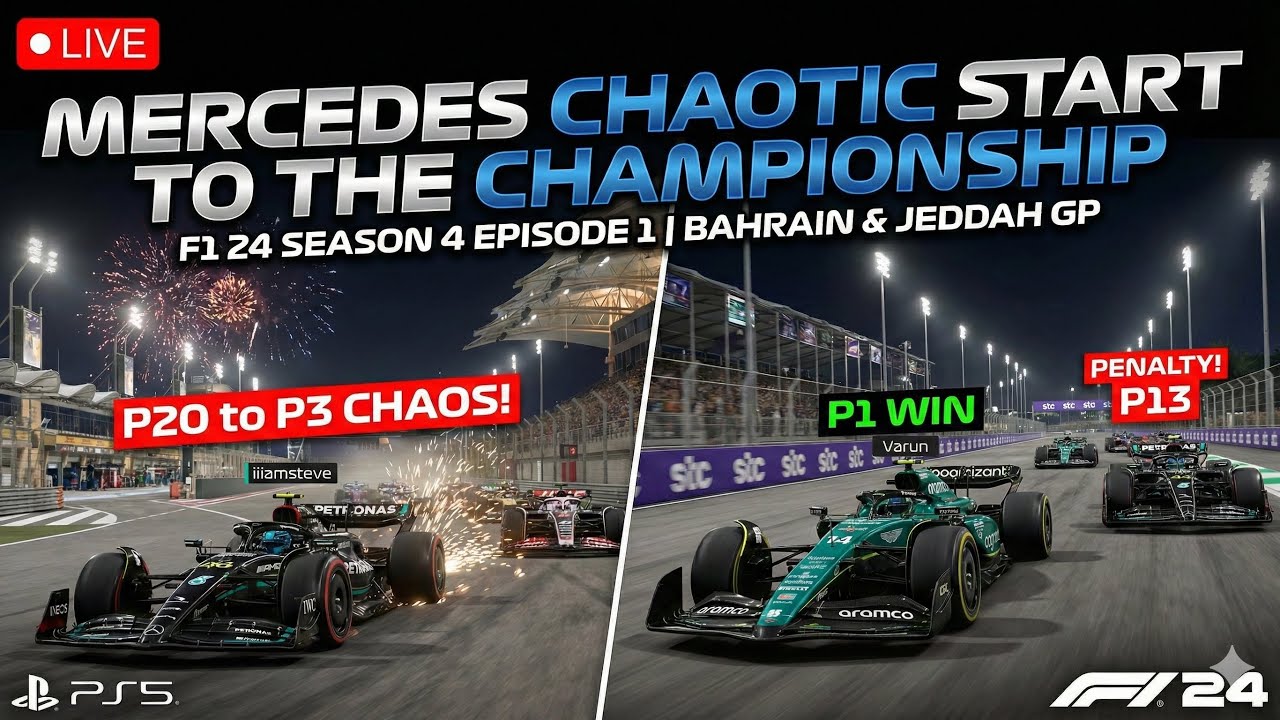 Mercedes Chaotic start to the Championship | Episode 1 | Bahrain & Jeddah GP
