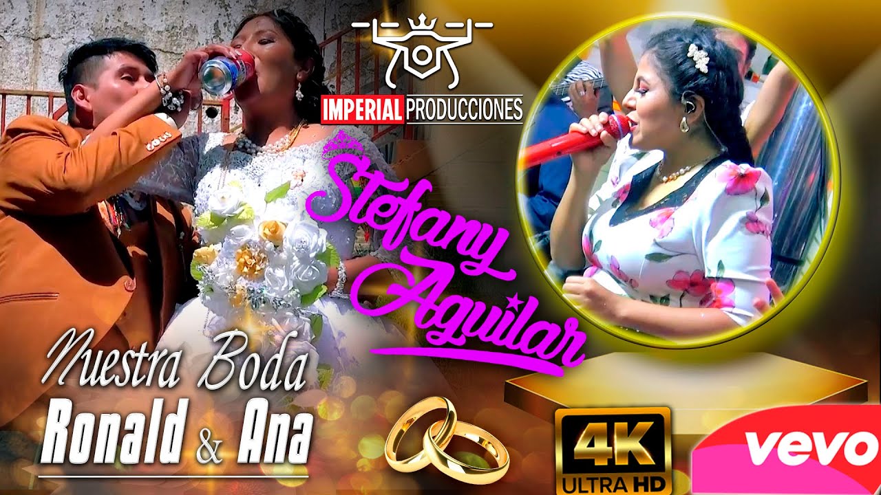 STEFANY AGUILAR EN VIVO // BODA RONALD Y ANA BLANCA