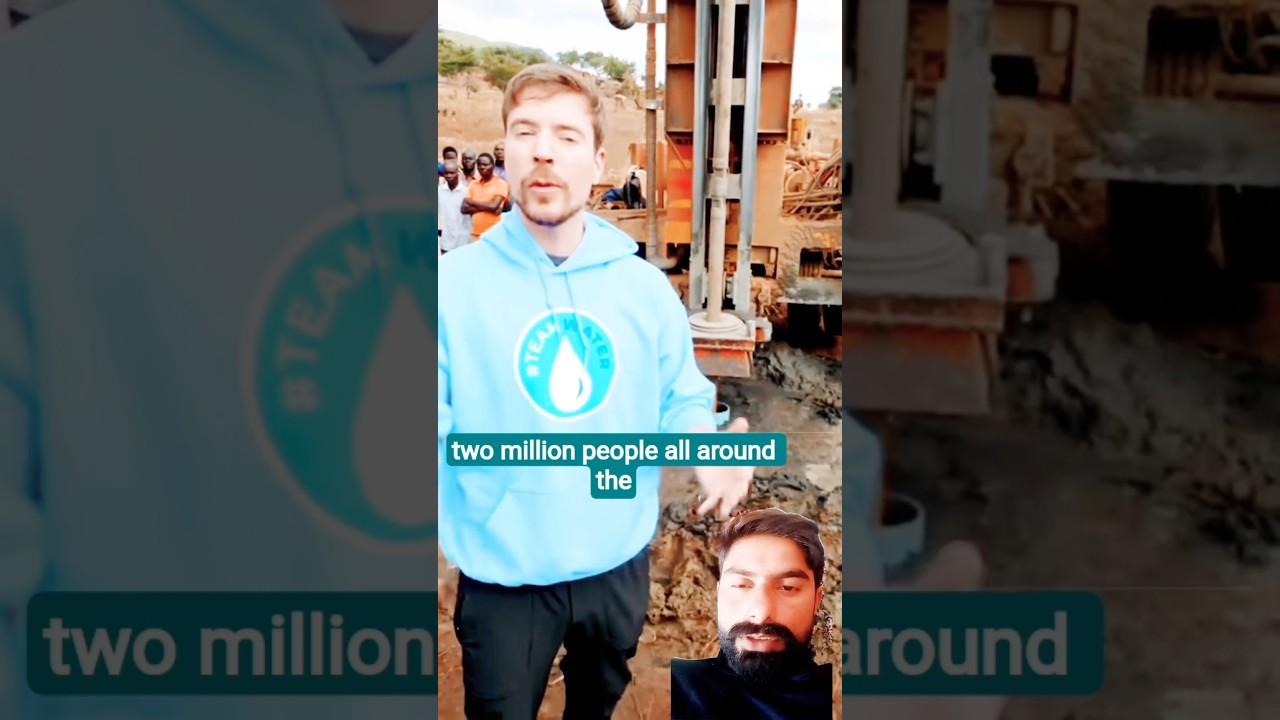 2 million people all around world clean water #mrbeast #experiment #wemademax #smoy