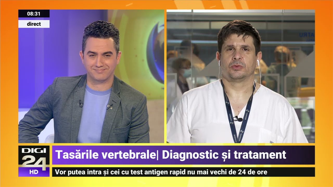 Tasările vertebrale – Dr. Dan Benția | Spitalul Clinic SANADOR