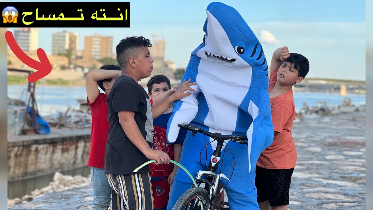جهال المنطقه كتلو سمك دولفين🐬💔