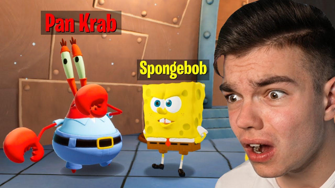 SPONGEBOB WKURZYŁ SIĘ NA PANA KRABA... (Spongebob Battle For Bikini Bottom)