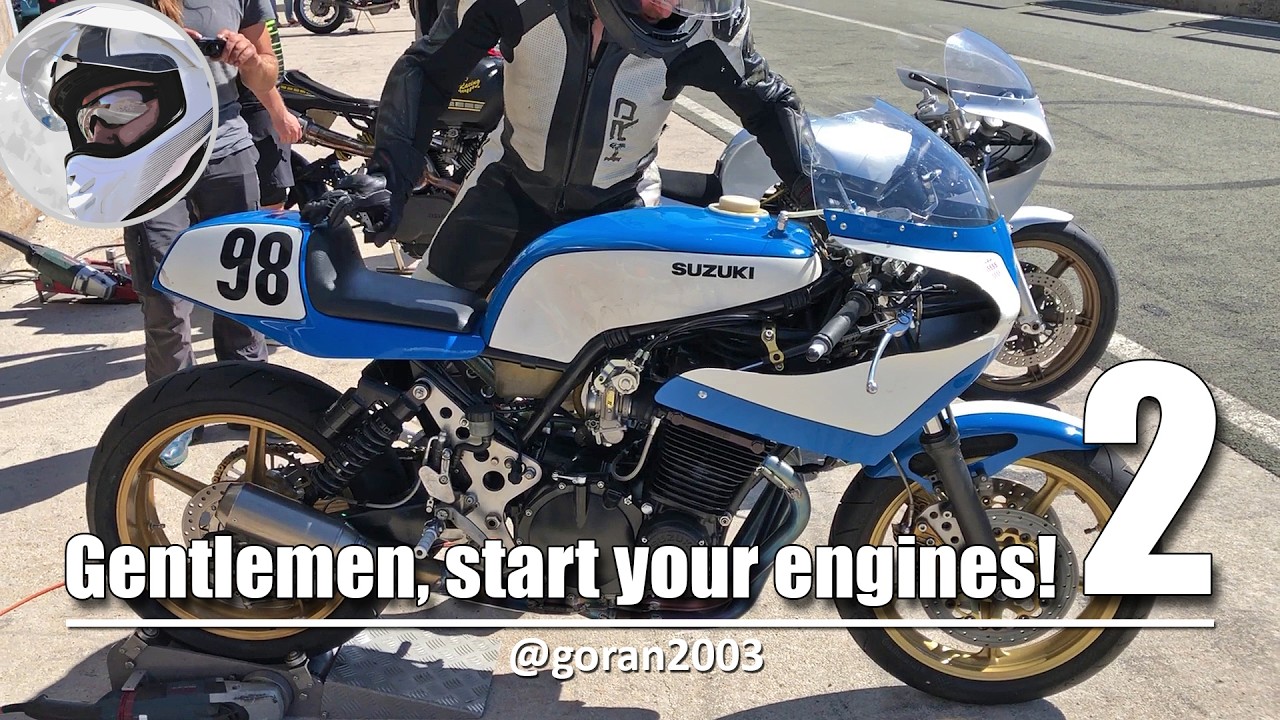 Glorious sound of classic superbikes - Gentlemen, start your engines! Part 2 [hq reload]