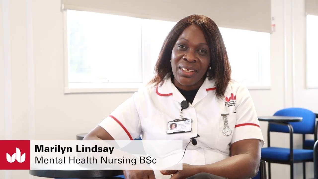 Hear from Marilyn Lindsay,  Mental Health Nursing Bsc (Hons)