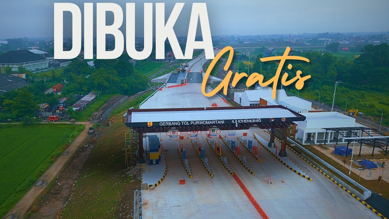 Gerbang Purwomartani Tol Jogja Solo Resmi Dibuka! Ini Syarat dan Ketentuanya
