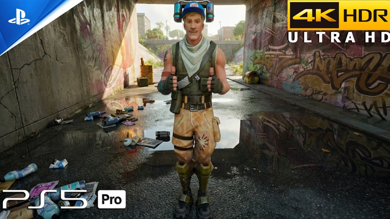 Fortnite (PS5 Pro) 4K 120FPS HDR Gameplay | Skin (Gaptooth Jonesy)