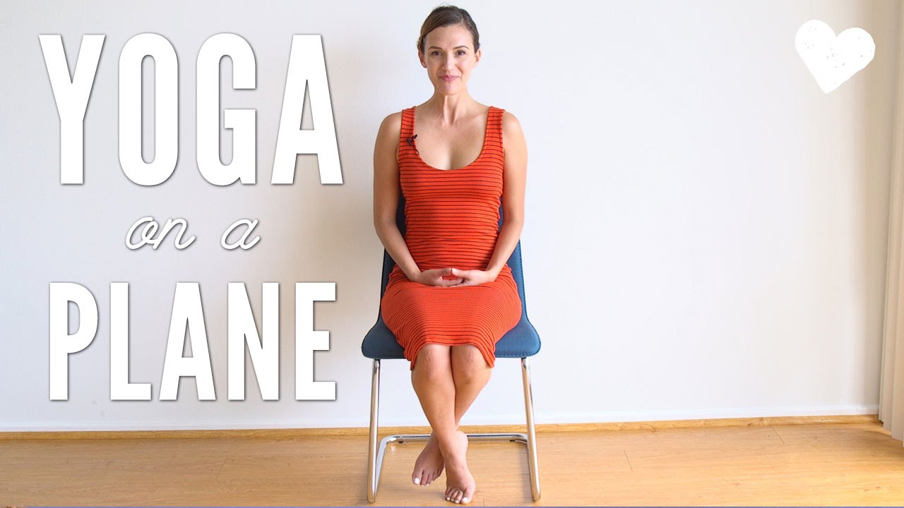 Yoga on an Airplane | Travel Yoga | Yoga with Adriene