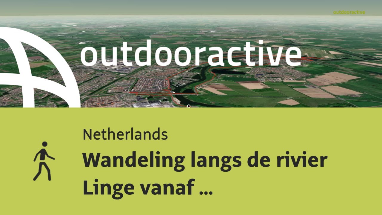 hike in the Netherlands: Wandeling langs de rivier Linge vanaf Leerdam naar ...