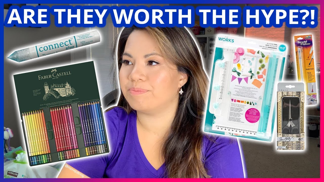 testing out "MUST HAVE" craft supplies & crafty tools... are they worth it? Pt 2