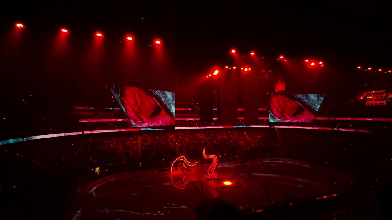 Seattle Kraken Abyss Pregame Intro 12/8/25 Climate Pledge Arena, Seattle, Washington