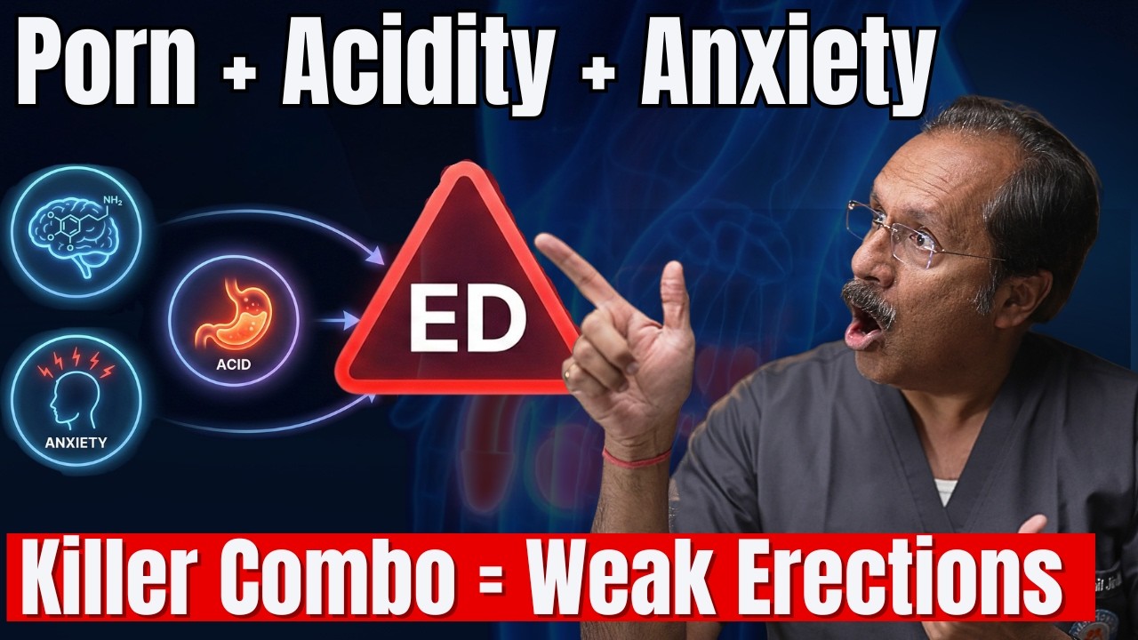 Porn, Acidity & Anxiety = ED Ka Perfect Storm? | Why Young Men Get ED