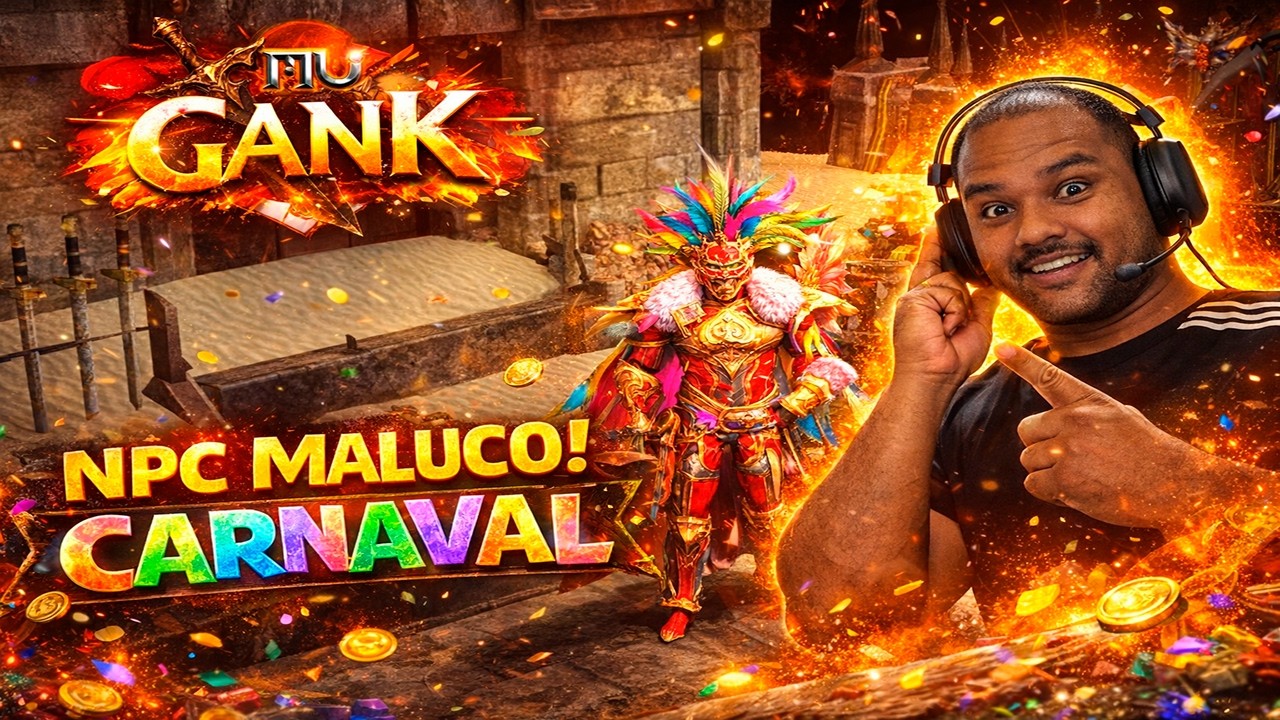 CARNAVAL CHEGOU E HOJE É DIA DE NPC MALUCO!!🟡AO VIVO🟡
