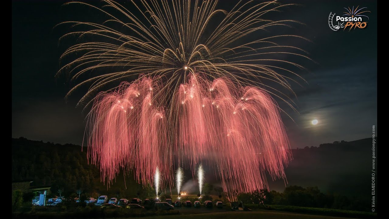 Feu d'artifice Mariage privé Juillet 2018 Artï Dream