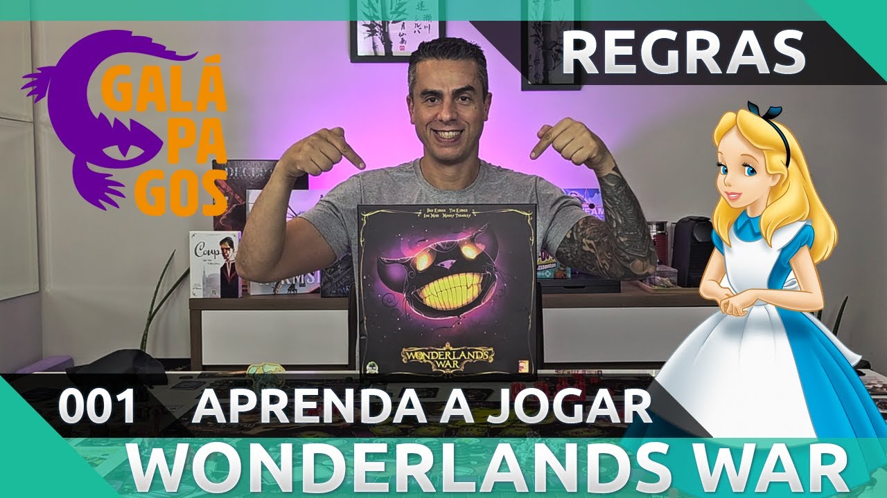 Regras completas de Wonderlands War da Galápagos