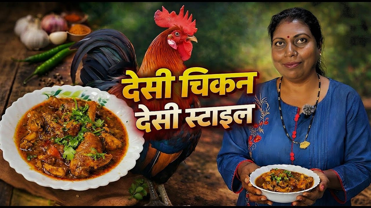 इतना टेस्टी देसी चिकन कि उंगलियां चाटते रह जाएंगे 😋 | ढाबा स्टाइल देसी चिकन 😍