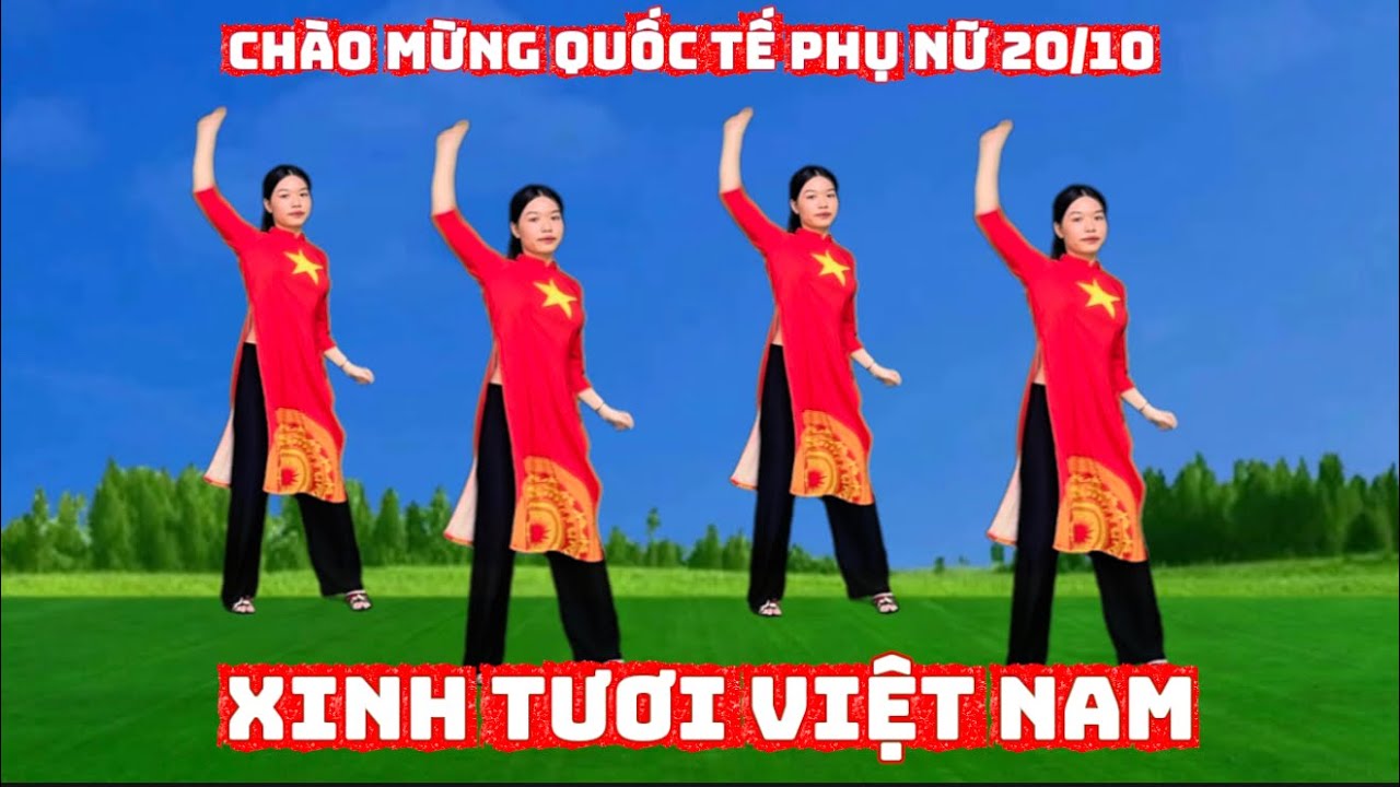 XINH TƯƠI VIỆT NAM / CHÀO MỪNG NGÀY 20/10 / KHÁNH LINH