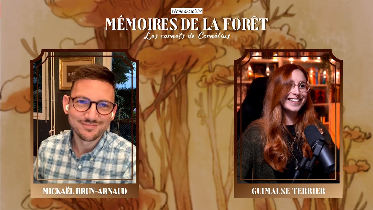Je reçois Mickaël Brun-Arnaud pour parler de Mémoires de la forêt 🦊🍂✨ - Rediffusion du live Twitch