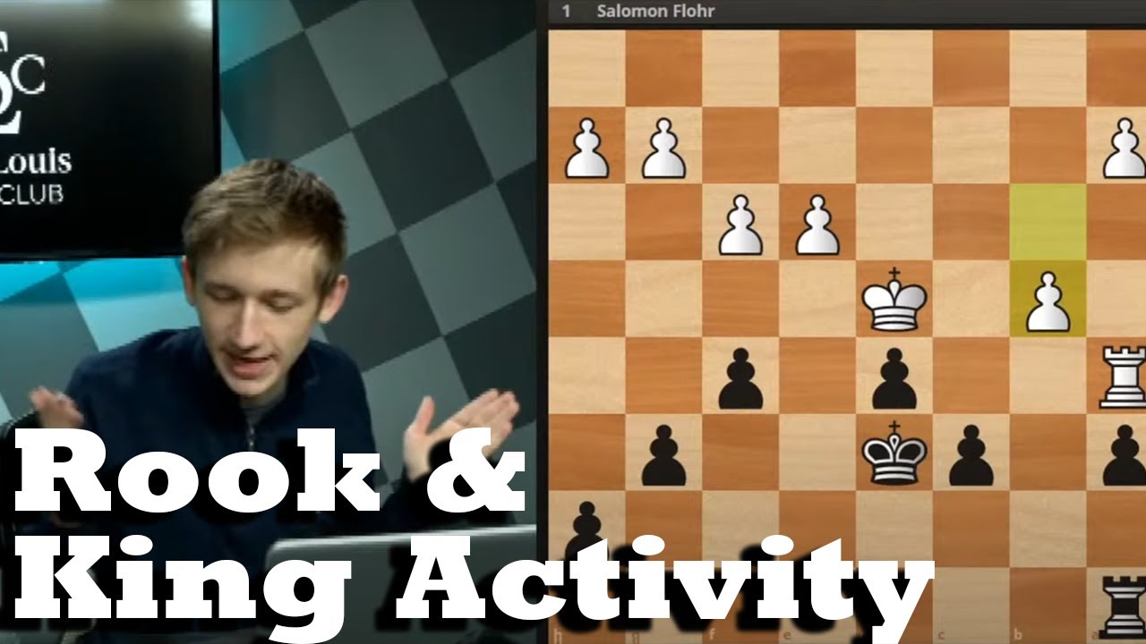 Rook & King Activity in Rook Endgames | Endgame Class - NM Caleb Denby