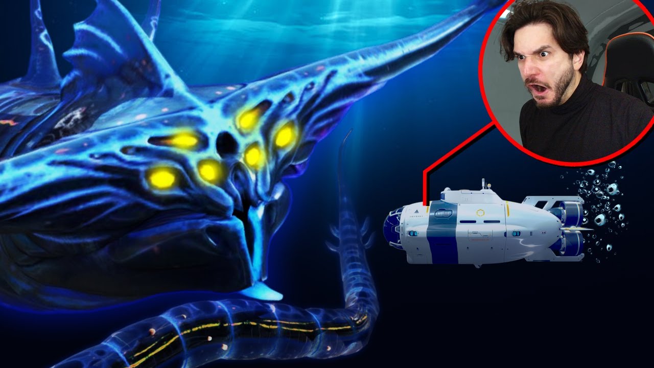 FIZ UM SUBMARINO GIGANTE E ENCONTREI UM GHOST LEVIATHAN NO SUBNAUTICA!
