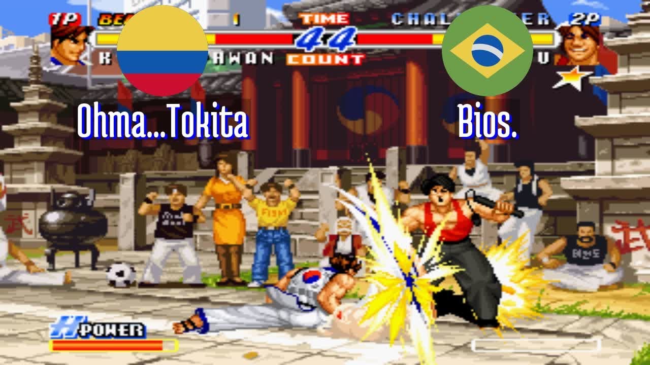 FT5 @rbff2h: Ohma...Tokita (CO) vs Bios. (BR) [Real Bout Fatal Fury 2 rbff2 Fightcade] Feb 25