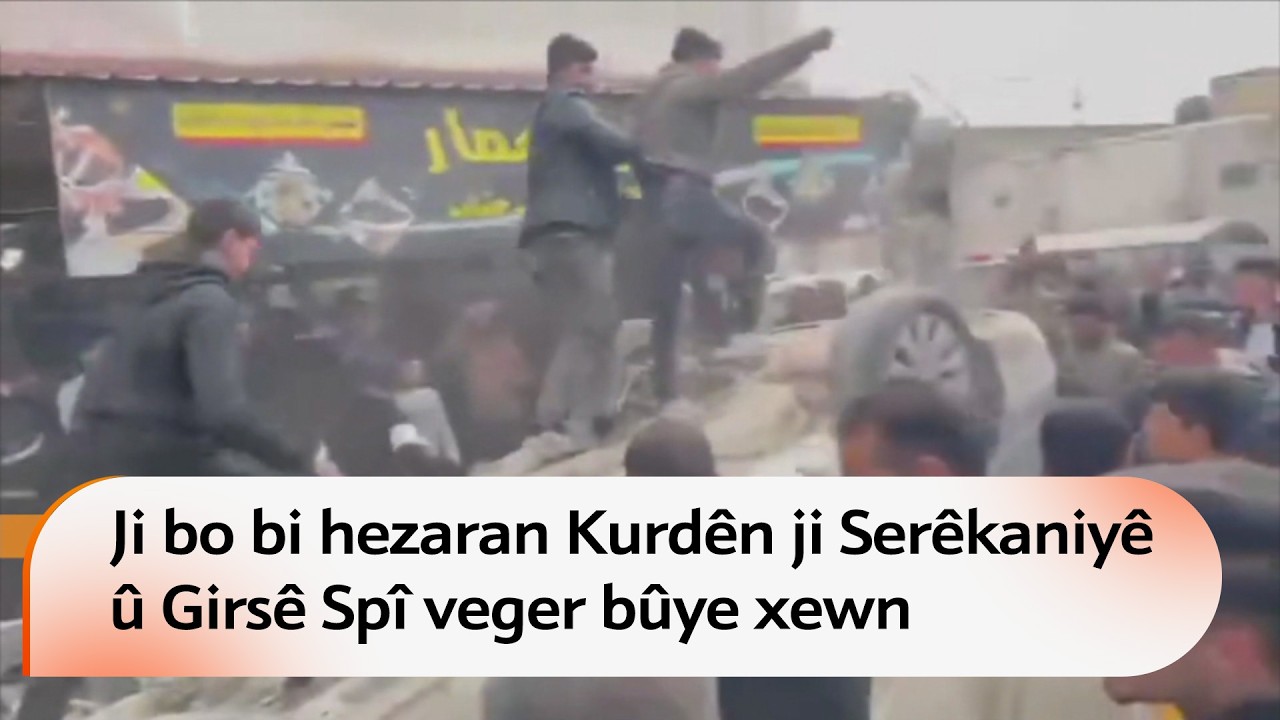 Ji bo bi hezaran Kurdên ji Serêkaniyê û Girsê Spî veger bûye xewn