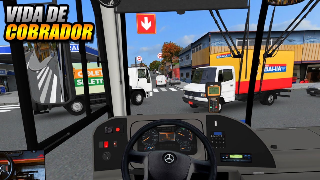 TRANSITO TENSO, CARROS ESTACIONADO E BAGUNÇA !!! VIDA DE COBRADOR EP82 - OMSI 2 - G27