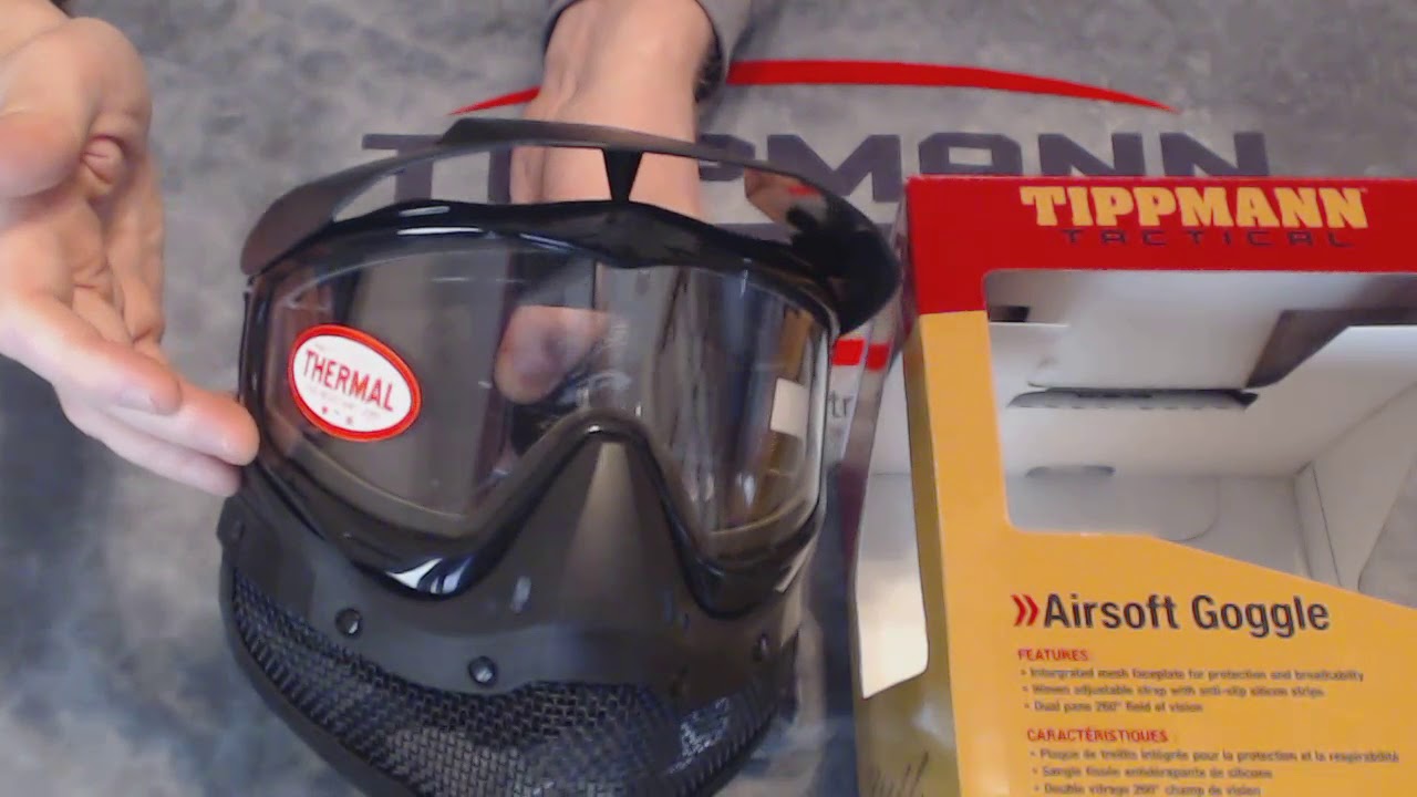 Tippmann Airsoft Mesh Goggle overview