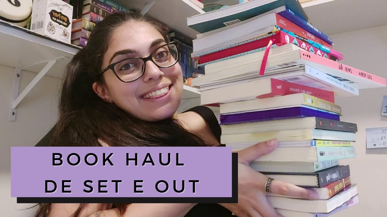 BOOK HAUL DE SET/OUT (2020) | Bruna Fazio