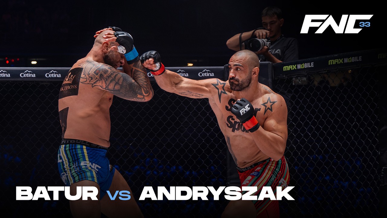 BATUR vs ANDRYSZAK  | FULL FIGHT | FNC 33 powered by SuperSport | Zagreb