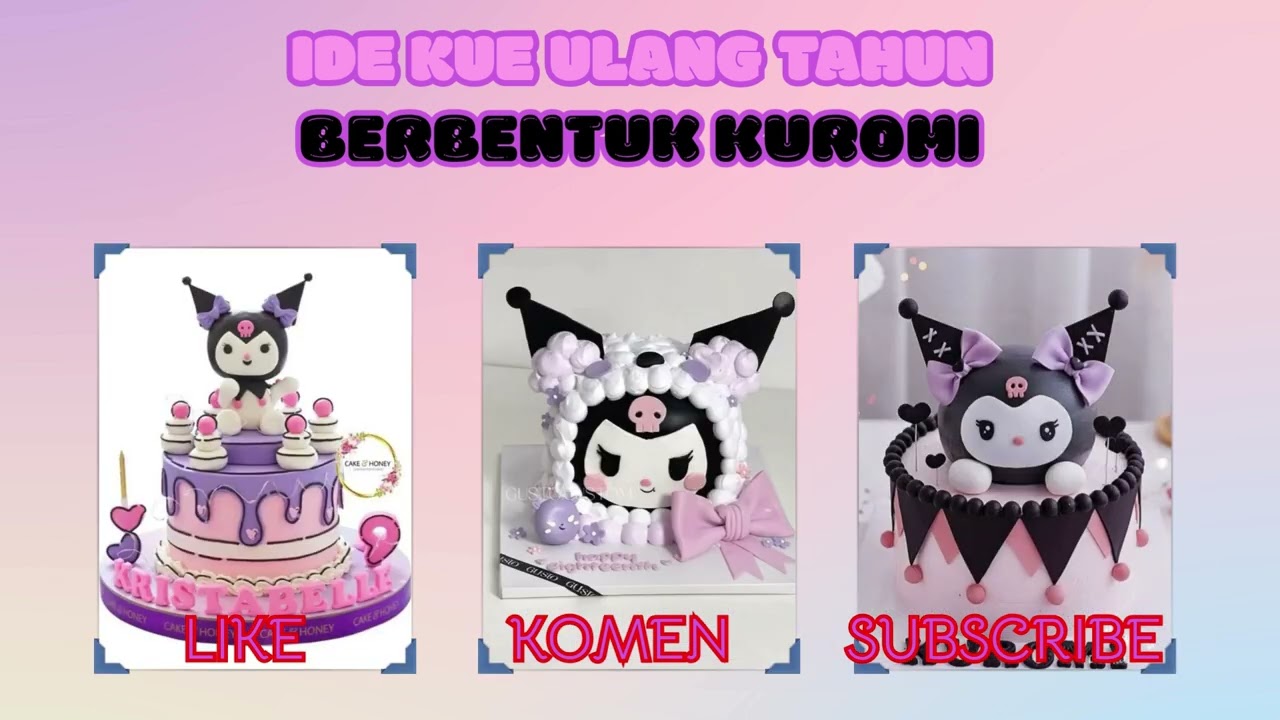 Cutest Kuromi Birthday Cake Ideas 🎂💜 Perfect for Sanrio Fans!