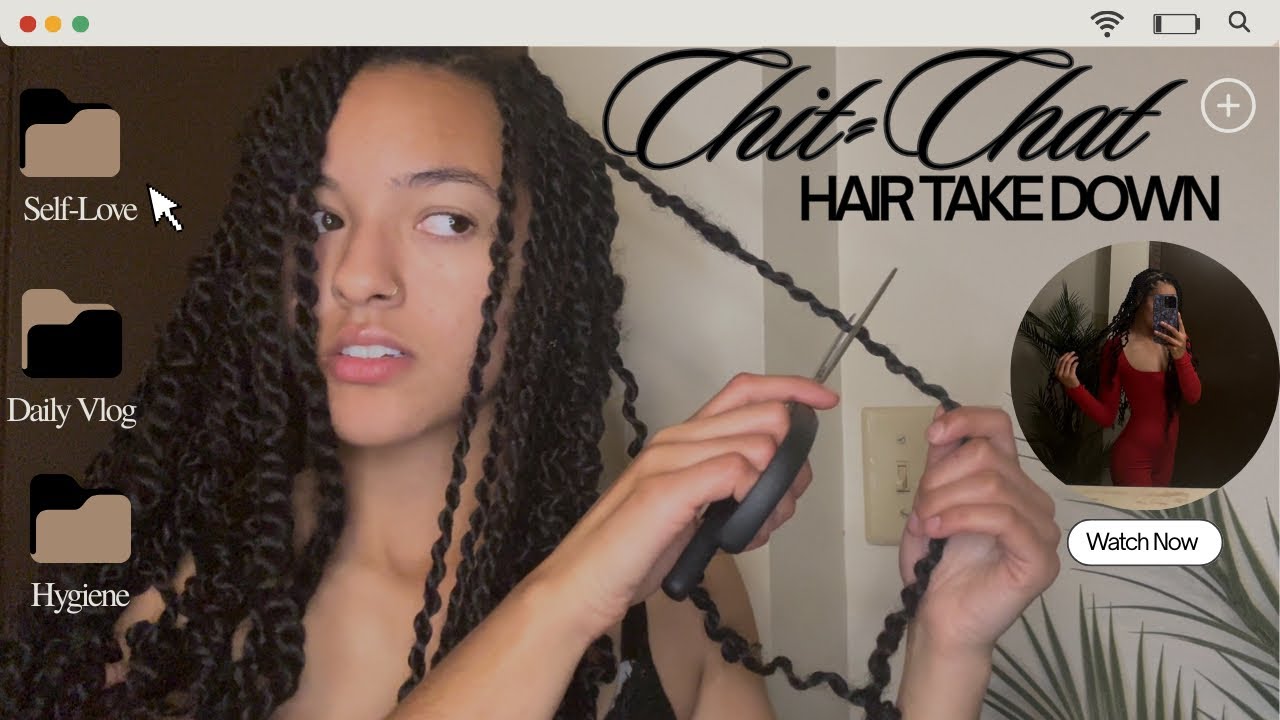 take my hair down w/ me: chit~chat *yap session*