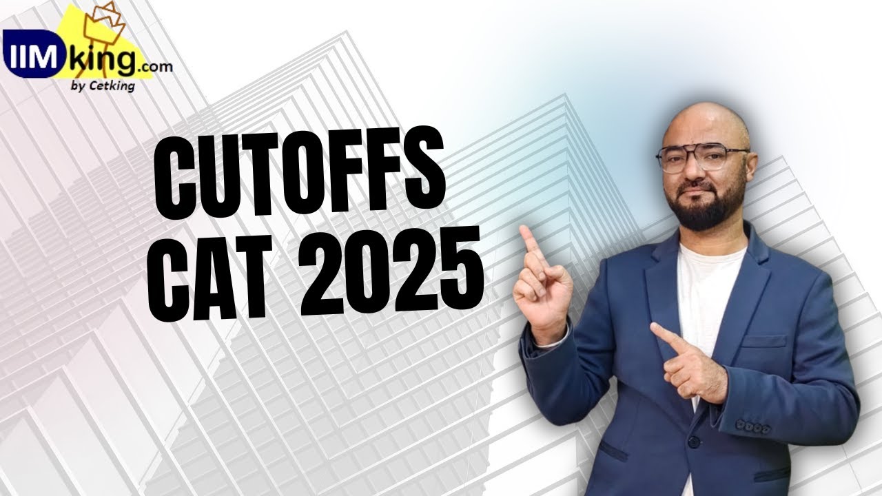 CAT Cutoffs for IIMs! GEM General OBC EWS SC ST PwD