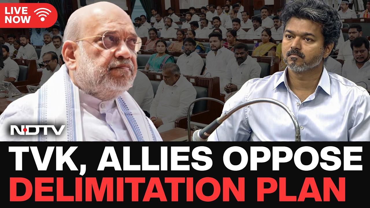 Delimitation Bill | Tamil Nadu Delimitation Row: Vijay's Allies Back Resolution Against Centre