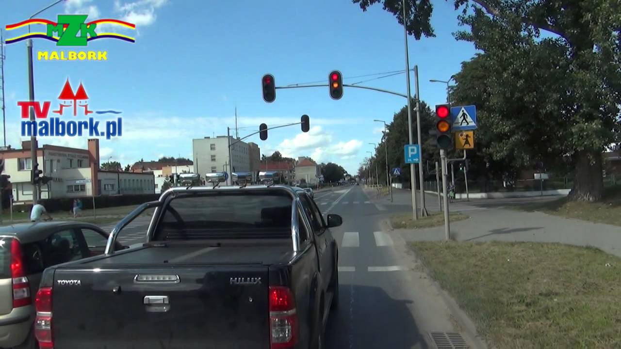 AUTOBUS MZK MALBORK NR 6 - PLAC SŁOWIAŃSKI - PIASKI