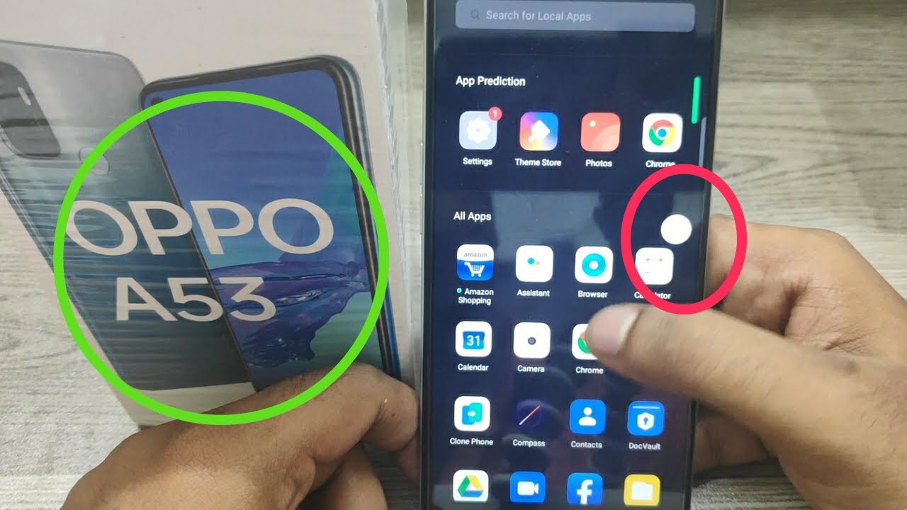 Как настроить Easy Touch или Assistive Ball на OPPO A53? | Есть ли у Oppo Assistive Touch на OPPO...
