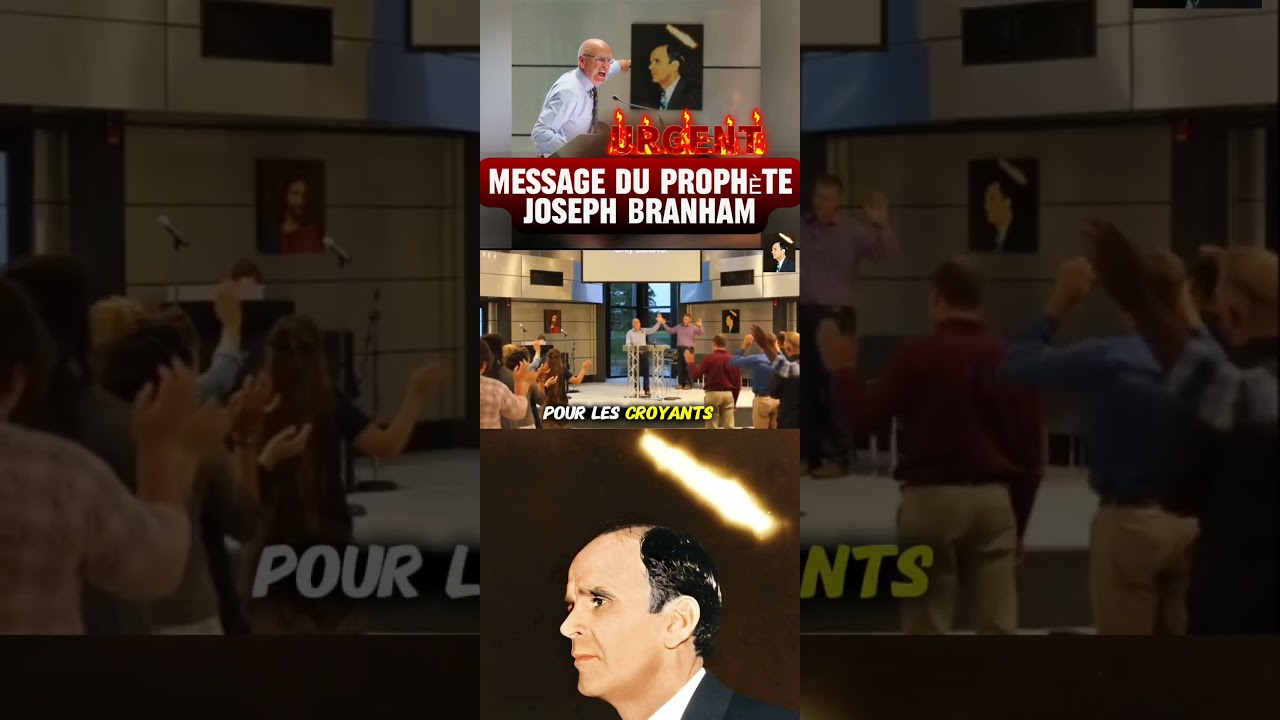 Message du proph&egrave;te Joseph BRANHAM adresser &agrave; l'&Eacute;pouse de Christ