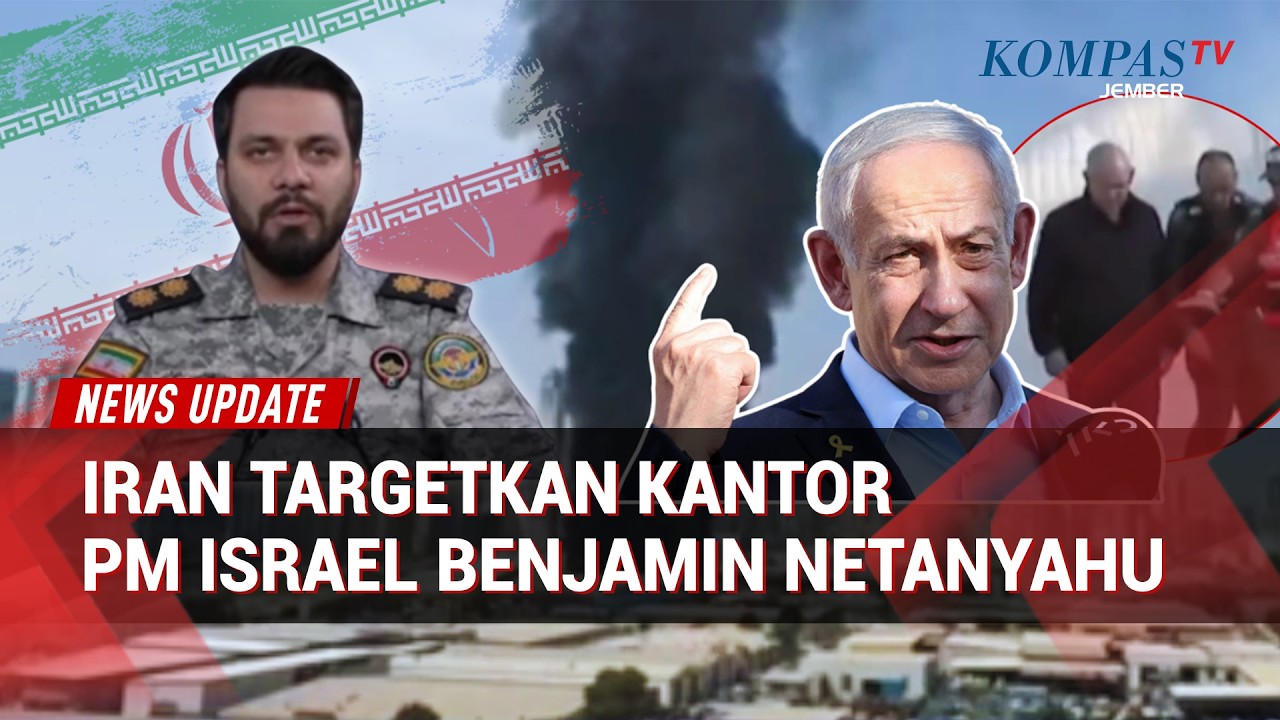 Serangan Iran Menyasar Kantor PM Israel, Netanyahu Muncul ke Publik: Kami Berupaya Melindungi Diri