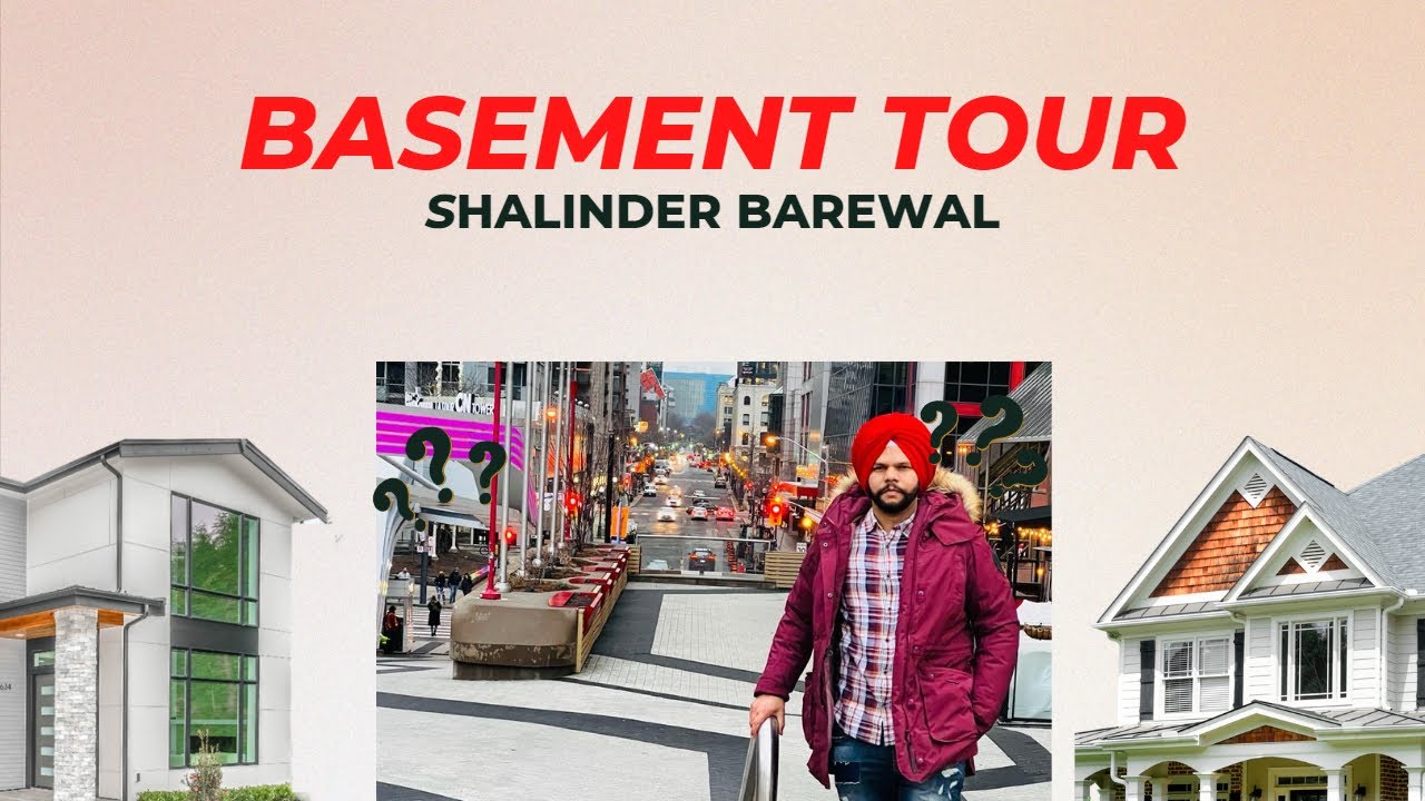 Basement Tour Brampton, Canada || Basement Canada Vich || Basement Canada Mai