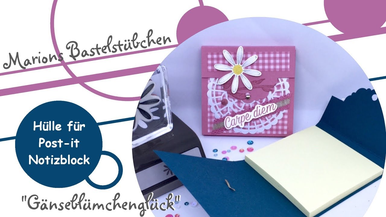 Hülle für Post-it Notizblock 