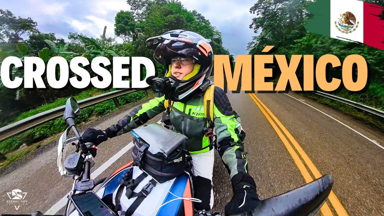 Russian Biker Girl Crossed Mexico On Her BMW R 1250 GS! 🇲🇽 🌮 E16