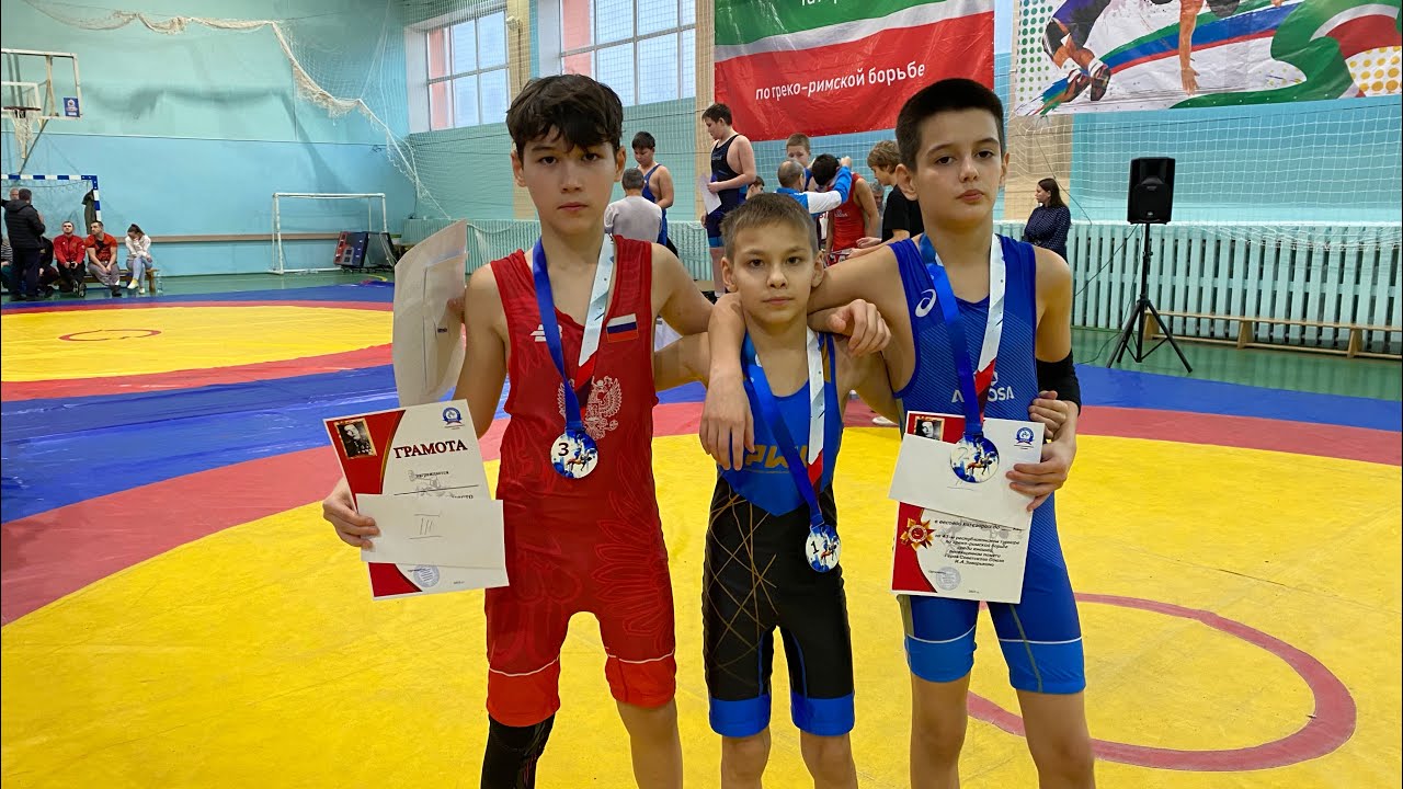 Финальные встречи Второй день соревнований в Ленинагорске #россия #спорт #борьба #грекоримскаяборьба