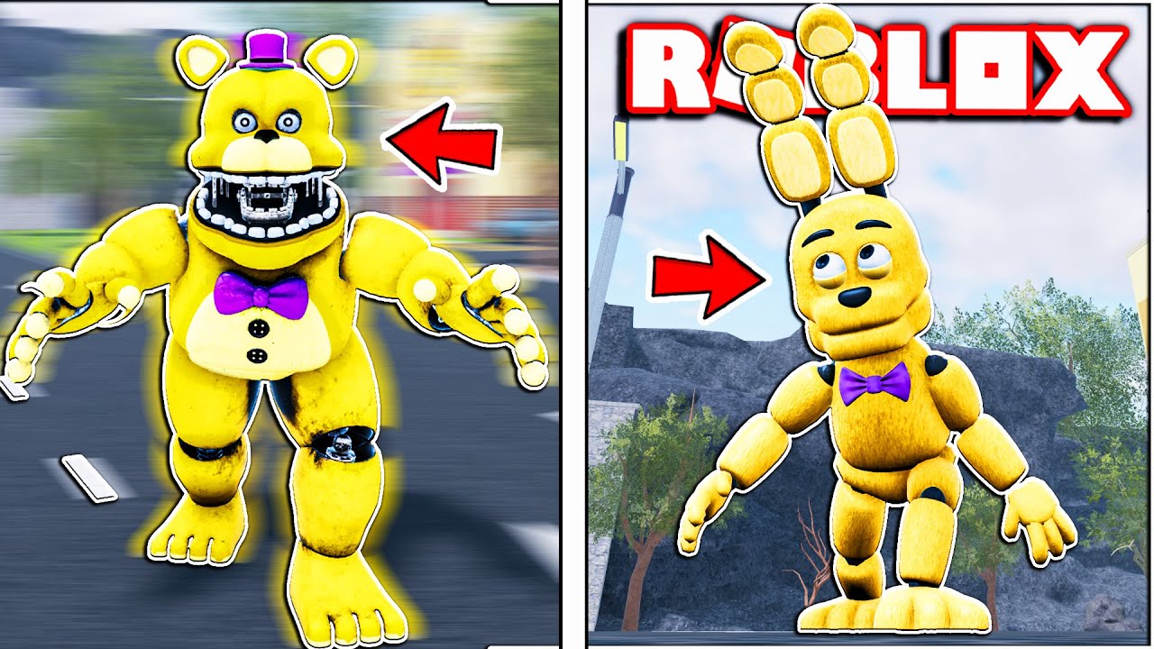 НОВОЕ обновление мега ролевой игры Fredbear's TNAF, часть 2! | ФНАФ Роблокс