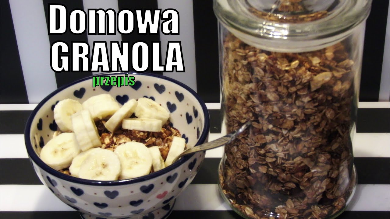 Domowa granola PRZEPIS - jak zrobić granolę?