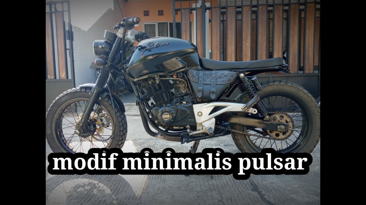 Modifikasi bajaj pulsar minimalis