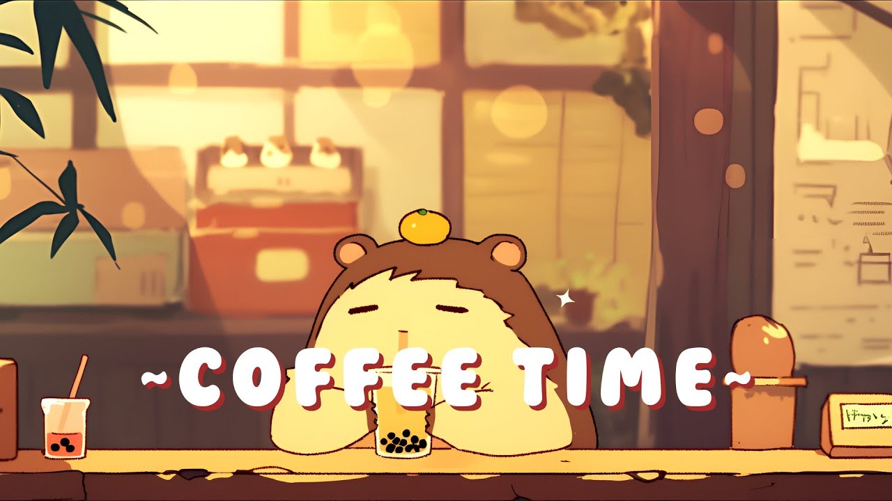 [1 Hour] Capybara Lofi Radio | Relaxing Jazz Hop Collection 🦫 ✨ 🌙