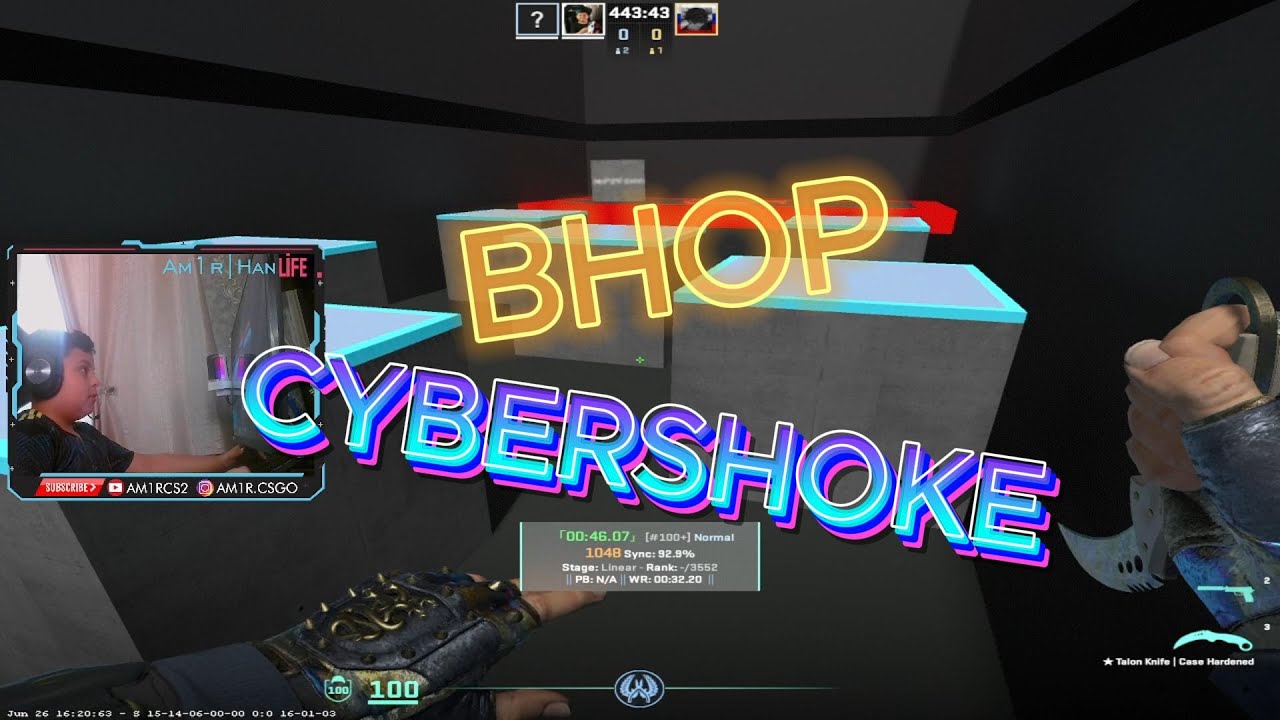 ТРЕНИРУЕМ БИНИХОП CS2 #bhop #cybershoke #cs #counterstrike2 #cs2 #gamer #банихоп  #ксго #играем