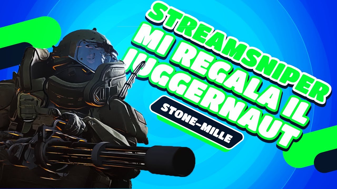 Stream Sniper mi regala un JUGGERNAUT! (CoD Warzone)